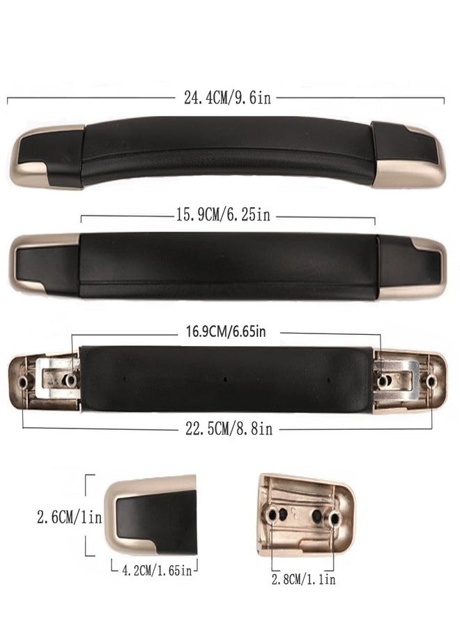 A-xctoe Luggage Replacement Handle Pulls - 8.8 Inches Luggage Handle Suitcase Black Flexible Spare Strap Handle Grip Replacement for Suitcase Luggage Case - Image 3
